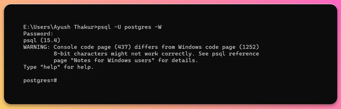 postgres-user