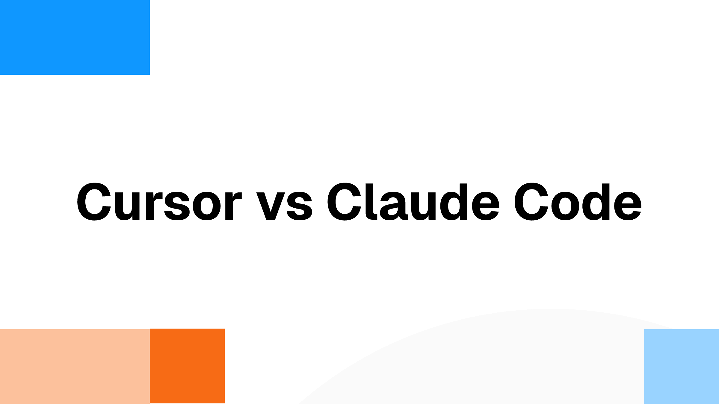 Cursor vs Claude Code: Key Differences
