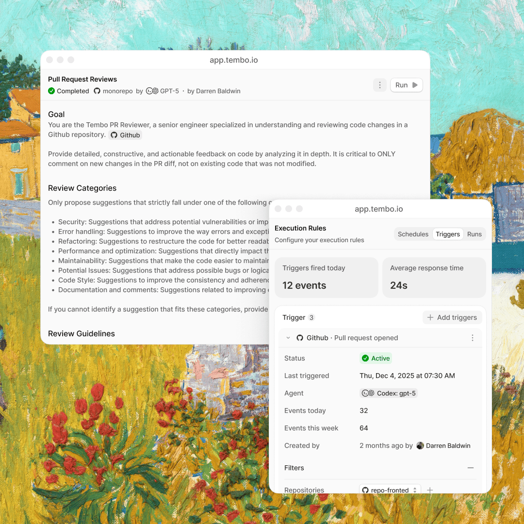 Build your own agents with automations